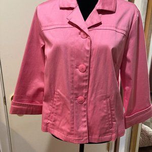Christopher & Banks Pink women size M Jacket
